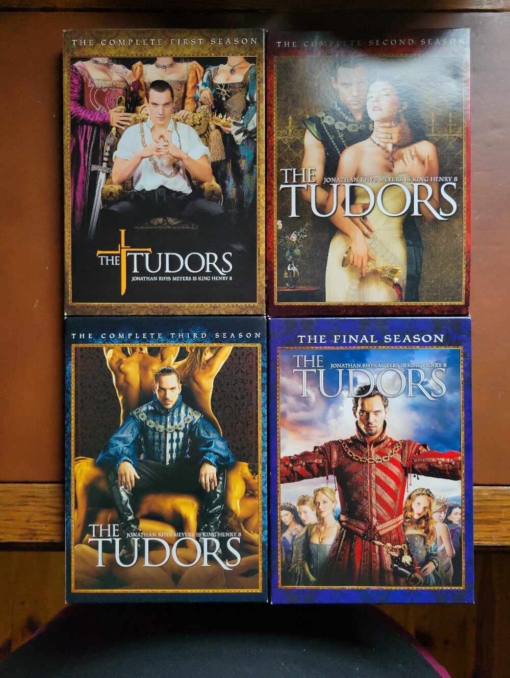 The Tudors Complete Series Seasons 1-4 DVD Box Sets